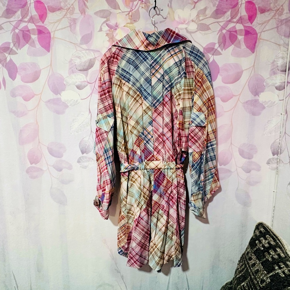 Zimmermann Print 100% Silk Romper Size 8 - Picture 2 of 7